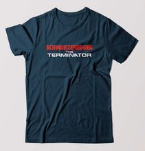 Load image into Gallery viewer, terminator T-Shirt for Men-Petrol Blue-Ektarfa.online
