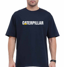 Load image into Gallery viewer, caterpillar Oversized T-Shirt for Men-Navy Blue-Ektarfa.online
