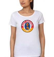 Load image into Gallery viewer, East Bengal FC T-Shirt for Women-White-Ektarfa.online
