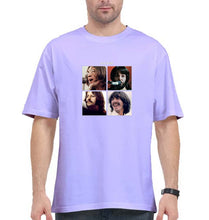 Load image into Gallery viewer, the beatles let it be Oversized T-Shirt for Men-Lavender-Ektarfa.online
