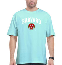 Load image into Gallery viewer, Harvard Oversized T-Shirt for Men-Mint-Ektarfa.online
