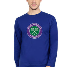 Load image into Gallery viewer, wimbledon Full Sleeves T-Shirt for Men-royal blue-Ektarfa.online
