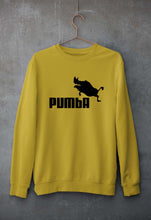 Load image into Gallery viewer, pumba Unisex Sweatshirt for Men/Women-Mustard Yellow-Ektarfa.online

