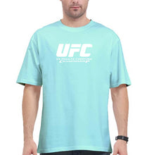 Load image into Gallery viewer, UFC Oversized T-Shirt for Men-Mint-Ektarfa.online
