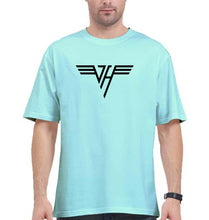 Load image into Gallery viewer, van halen Oversized T-Shirt for Men-Mint-Ektarfa.online
