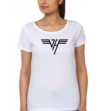 Load image into Gallery viewer, van halen T-Shirt for Women-White-Ektarfa.online
