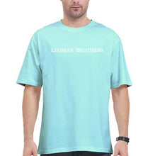 Load image into Gallery viewer, Lehman Brothers Oversized T-Shirt for Men-Mint-Ektarfa.online
