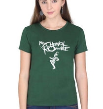 Load image into Gallery viewer, My Chemical Romance (MCR) T-Shirt for Women-Dark Green-Ektarfa.online
