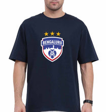 Load image into Gallery viewer, Bengaluru FC Oversized T-Shirt for Men-Navy Blue-Ektarfa.online
