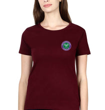 Load image into Gallery viewer, wimbledon T-Shirt for Women-Maroon-Ektarfa.online
