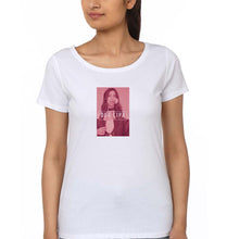 Load image into Gallery viewer, dua lipa T-Shirt for Women-White-Ektarfa.online

