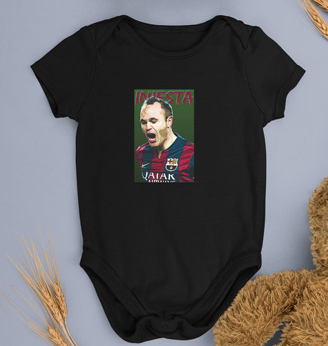 iniesta Romper For Baby Boy/Girl-Black-Ektarfa.online