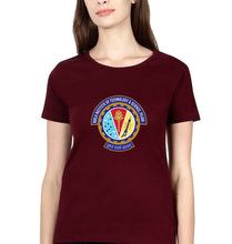 Load image into Gallery viewer, bits pilani T-Shirt for Women-Maroon-Ektarfa.online
