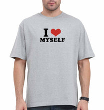 Load image into Gallery viewer, I LOVE MYSELF Oversized T-Shirt for Men
