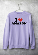 Load image into Gallery viewer, I LOVE AMAZON Sweatshirt for Men/Women

