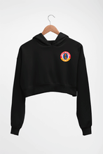 Load image into Gallery viewer, East Bengal FC Crop HOODIE FOR WOMEN-Black-Ektarfa.online
