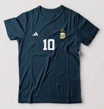 Load image into Gallery viewer, Argentina Fottball 10 T-Shirt for Men-Petrol Blue-Ektarfa.online
