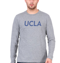 Load image into Gallery viewer, UCLA Full Sleeves T-Shirt for Men-Grey Melange-Ektarfa.online
