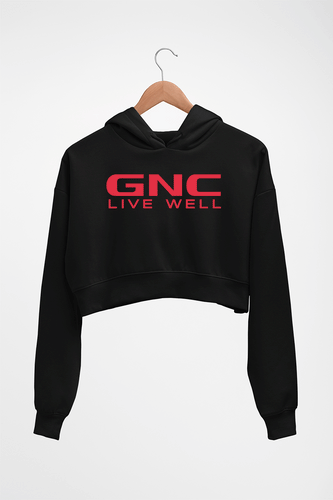 GNC Crop HOODIE FOR WOMEN-Black-Ektarfa.online
