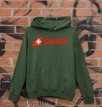 Load image into Gallery viewer, swiss Unisex Hoodie for Men/Women-Dark Green-Ektarfa.online
