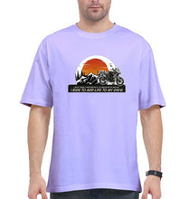 Load image into Gallery viewer, Ride Oversized T-Shirt for Men-Lavender-Ektarfa.online
