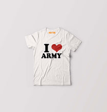 Load image into Gallery viewer, I LOVE ARMY T-Shirt for Boy/Girl-White-Ektarfa.online
