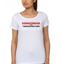 Load image into Gallery viewer, terminator T-Shirt for Women-White-Ektarfa.online
