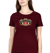 Load image into Gallery viewer, chivas rega T-Shirt for Women-Maroon-Ektarfa.online
