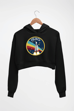Load image into Gallery viewer, Isro Crop HOODIE FOR WOMEN-Black-Ektarfa.online
