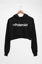 Load image into Gallery viewer, Polaroid Crop HOODIE FOR WOMEN-Black-Ektarfa.online
