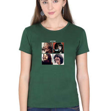 Load image into Gallery viewer, the beatles let it be T-Shirt for Women-Dark Green-Ektarfa.online
