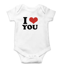 Load image into Gallery viewer, I LOVE YOU Romper For Baby Boy/Girl-White-Ektarfa.online
