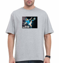 Load image into Gallery viewer, erling haaland Oversized T-Shirt for Men-Grey-Ektarfa.online
