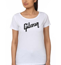 Load image into Gallery viewer, gibson T-Shirt for Women-White-Ektarfa.online
