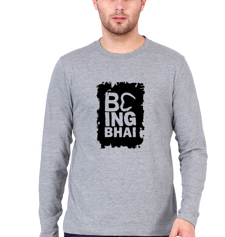 Being Bhai Full Sleeves T-Shirt for Men