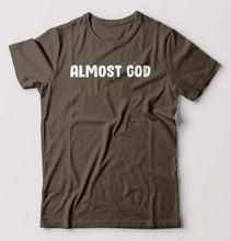 Load image into Gallery viewer, almost god T-Shirt for Men-Olive Green-Ektarfa.online
