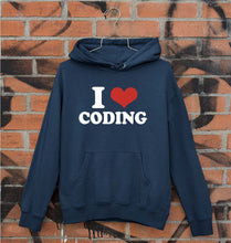 Load image into Gallery viewer, I Love Coding Hoodie for Men/Women

