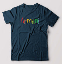Load image into Gallery viewer, Armani T-Shirt for Men-Petrol Blue-Ektarfa.online
