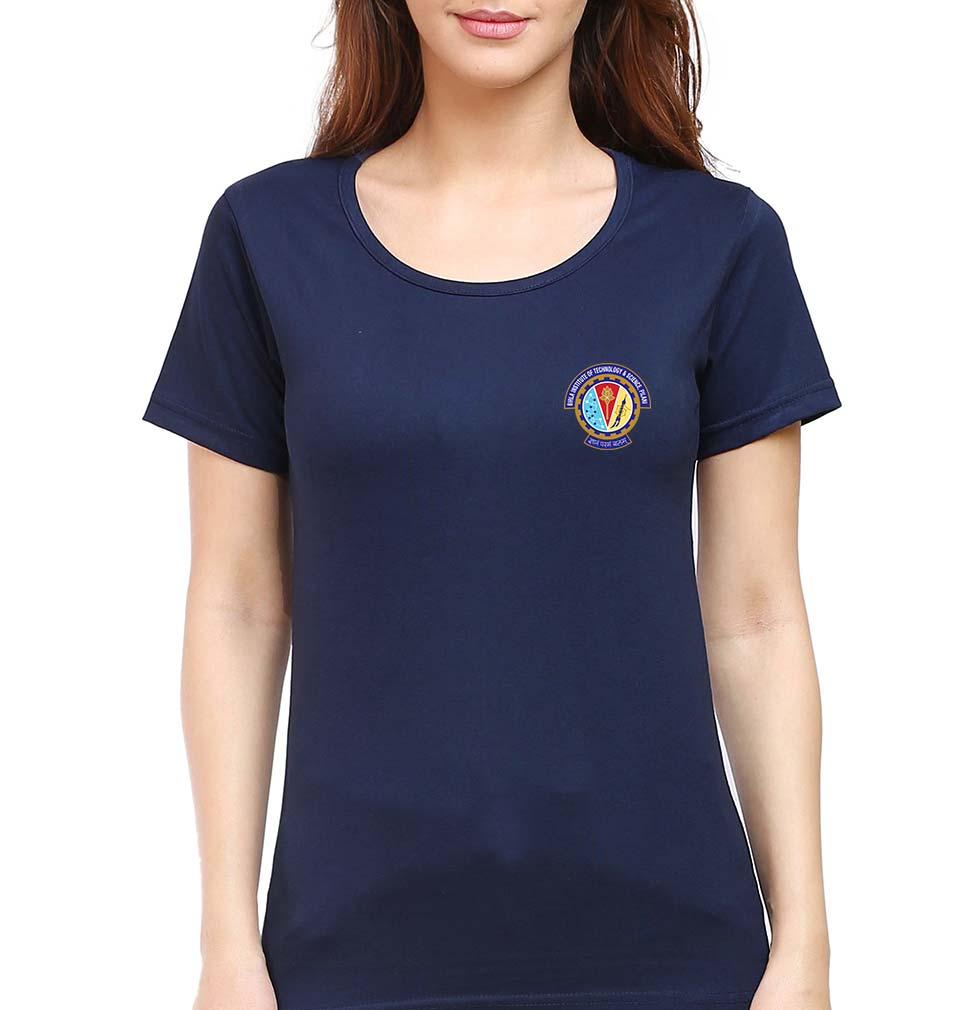 bits pilani T-Shirt for Women-Navy Blue-Ektarfa.online