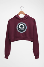 Load image into Gallery viewer, G power Crop HOODIE FOR WOMEN-Maroon-Ektarfa.online
