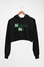 Load image into Gallery viewer, Breaking Bad Crop HOODIE FOR WOMEN-Black-Ektarfa.online
