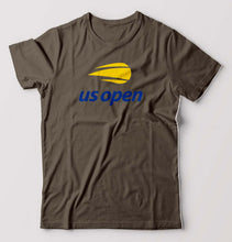 Load image into Gallery viewer, US Open T-Shirt for Men-Olive Green-Ektarfa.online

