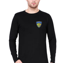 Load image into Gallery viewer, chennaiyin FC Full Sleeves T-Shirt for Men-Black-Ektarfa.online
