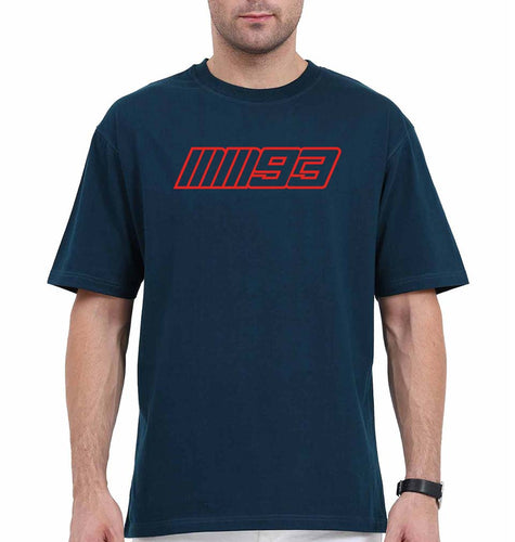 MM93 Oversized T-Shirt for Men-Petrol Blue-Ektarfa.online