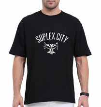 Load image into Gallery viewer, WWE Brock Lesnar Suplex City Oversized T-Shirt for Men-Black-Ektarfa.online
