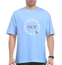 Load image into Gallery viewer, My Chemical Romance (MCR) Oversized T-Shirt for Men-Baby Blue-Ektarfa.online

