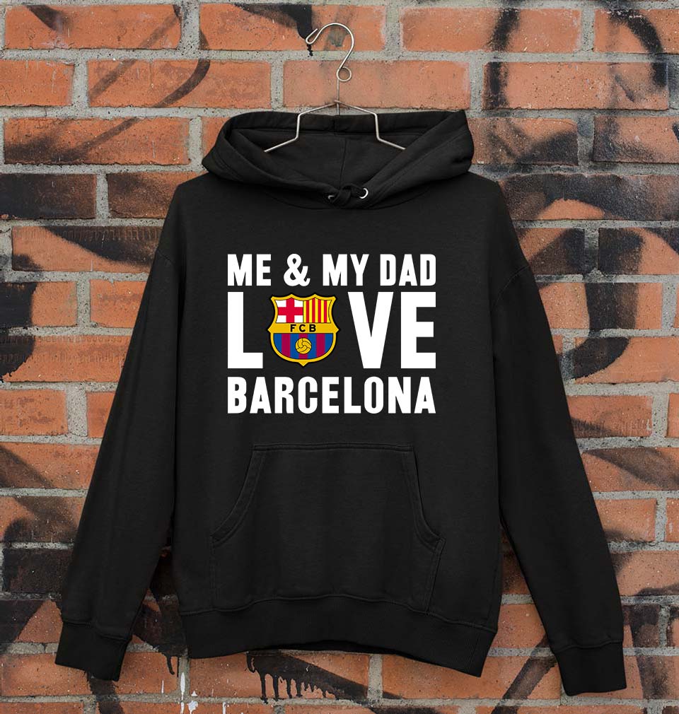 Love Barcelona Unisex Hoodie for Men/Women-Black-Ektarfa.online