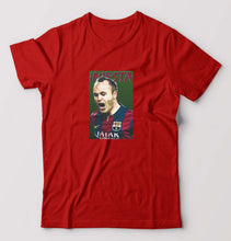 Load image into Gallery viewer, iniesta T-Shirt for Men-Red-Ektarfa.online
