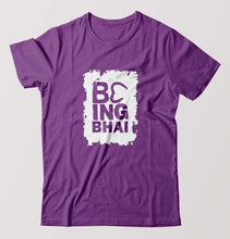 Load image into Gallery viewer, Being Bhai T-Shirt for Men-Purple-Ektarfa.online
