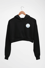 Load image into Gallery viewer, IIT Patna Crop HOODIE FOR WOMEN-Black-Ektarfa.online
